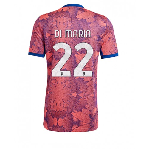 Fotbalové Dres Juventus Angel Di Maria #22 Dámské Alternativní 2022-23 Krátký Rukáv